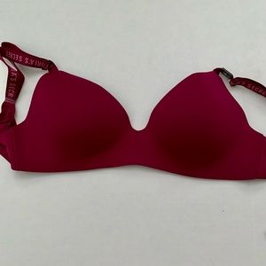Victoria's Secret Fuschia Wireless Slightly-Padded Bra 34D